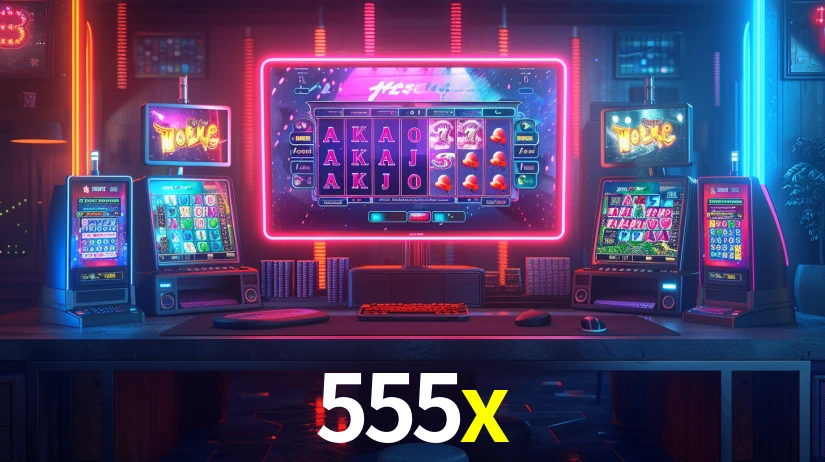 555x: Jogos de Caça-Níqueis-Altas Recompensas, Roleta-Velocidade, Blackjack-Desafios Máximos